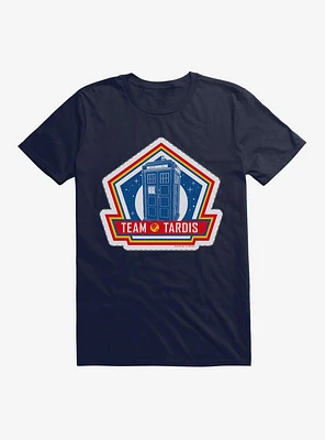 Doctor Who Thirteenth Team TARDIS Badge T-Shirt