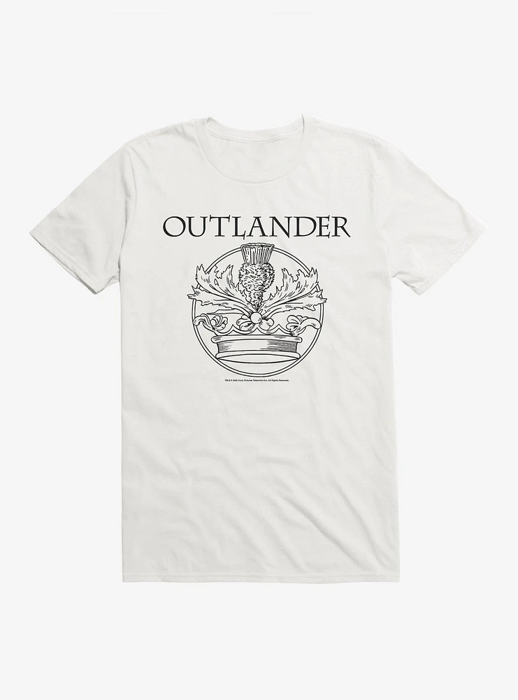 Outlander Crown Crest T-shirt