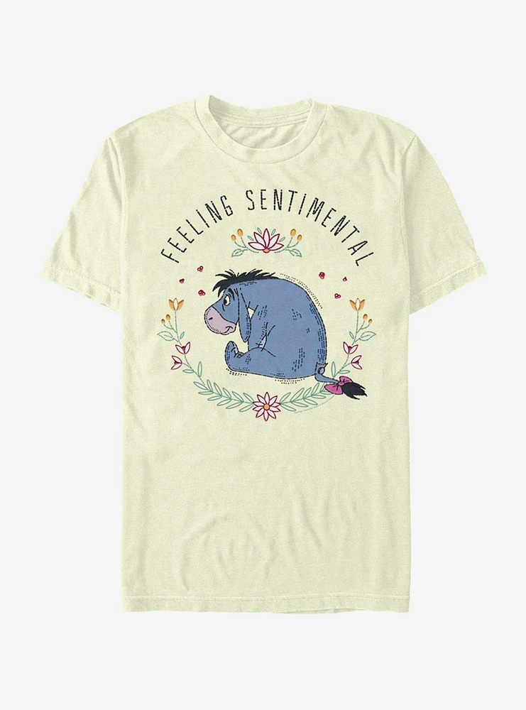 Disney Winnie The Pooh Eeyore Flowers T-Shirt