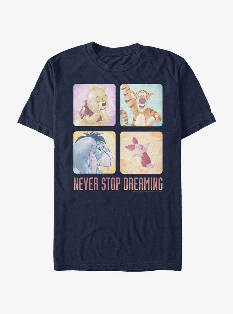 Disney Winnie The Pooh Never Stop Dreaming T-Shirt