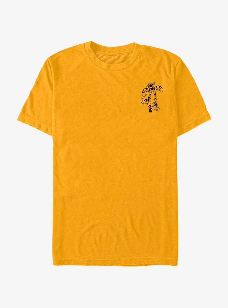 Disney Winnie The Pooh Vintage Line Tigger T-Shirt