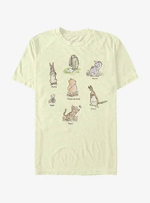 Disney Winnie The Pooh Poster T-Shirt