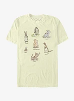 Disney Winnie The Pooh Poster T-Shirt