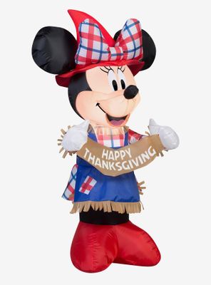 Disney Minnie Mouse Scarecrow Airblown