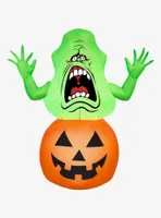 Ghostbusters Slimer On Pumpkin Inflatable Décor