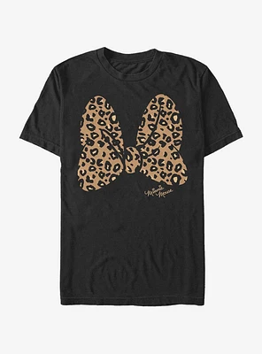 Disney Mickey Mouse Animal Print Bow T-Shirt