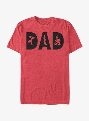 Disney Mickey Mouse Dad Characters T-Shirt