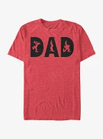 Disney Mickey Mouse Dad Characters T-Shirt