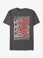 Disney Mickey Mouse Vint Stacker T-Shirt