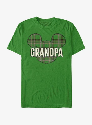 Disney Mickey Mouse Grandpa Holiday Patch T-Shirt