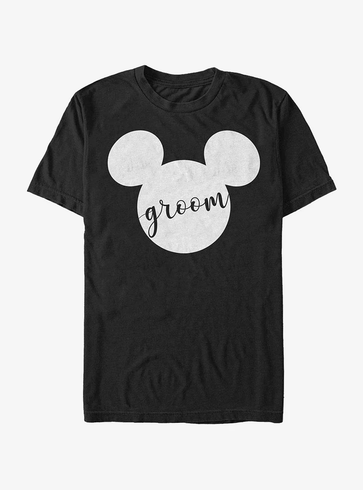 Disney Mickey Mouse Groom Ears T-Shirt