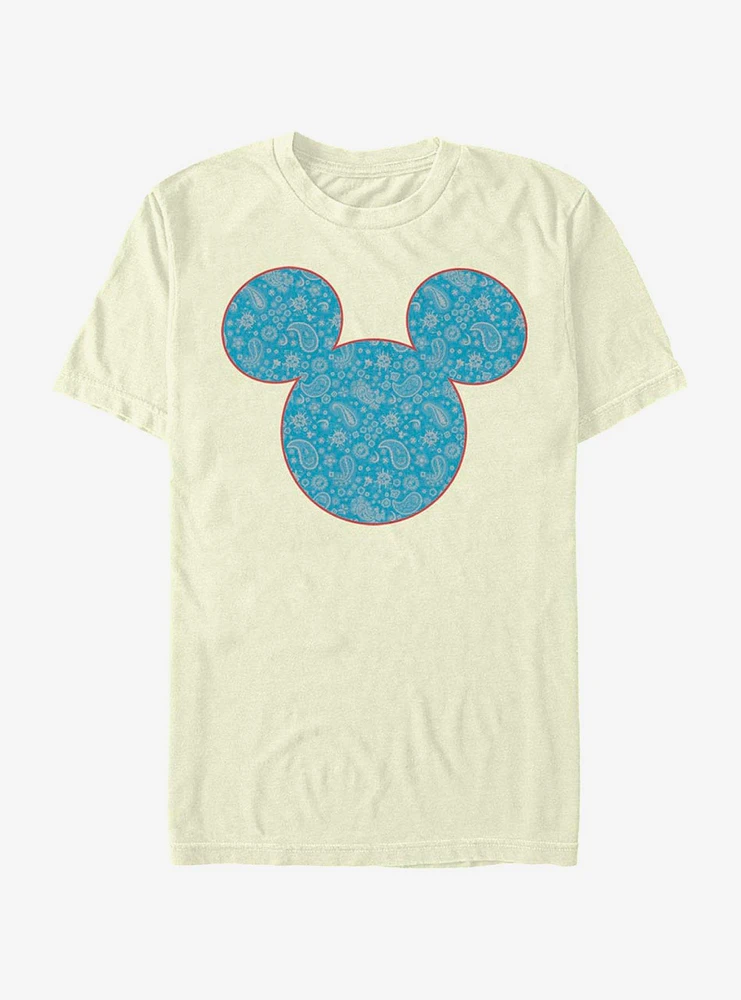 Disney Mickey Mouse Americana Paisley T-Shirt