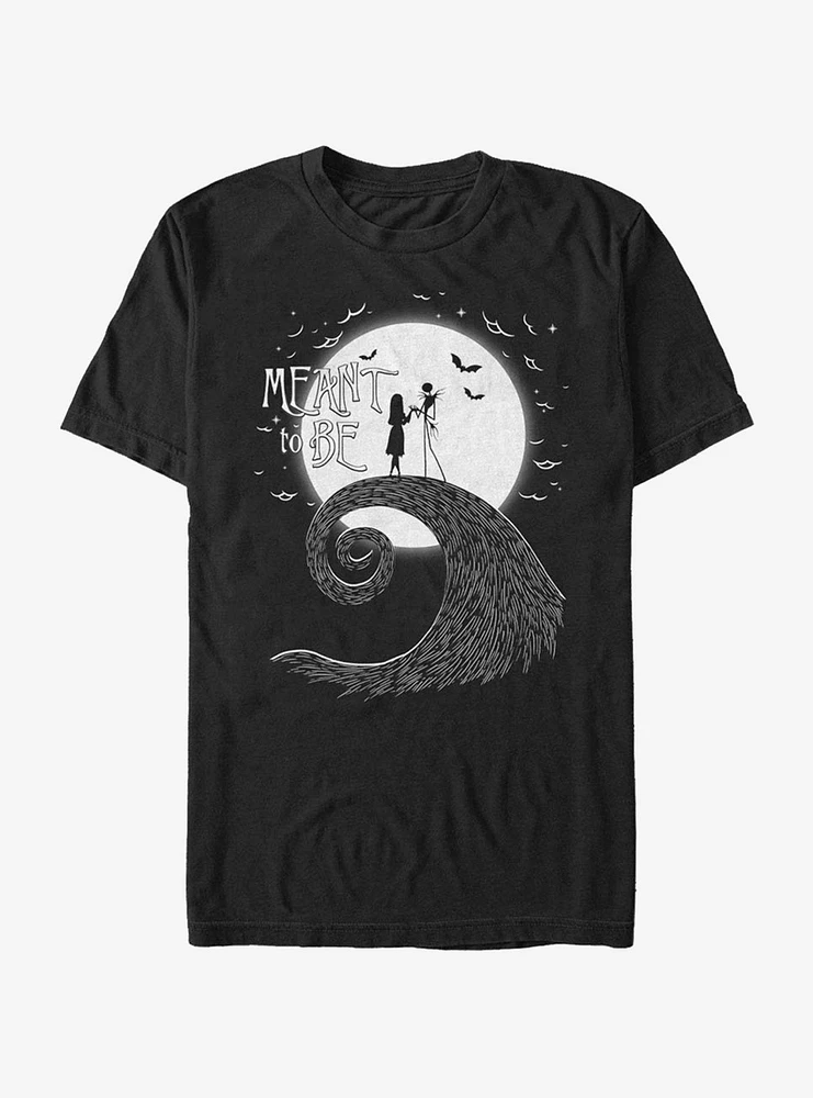 The Nightmare Before Christmas Jack & Sally Meant To Be T-Shirt