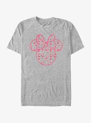 Disney Minnie Mouse Hearts Fill T-Shirt