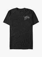 The Nightmare Before Christmas Zero Pocket Scribble T-Shirt