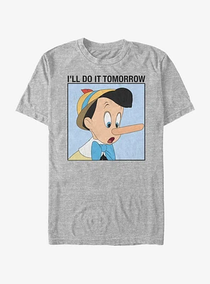 Disney Pinocchio Do It Tomorrow T-Shirt