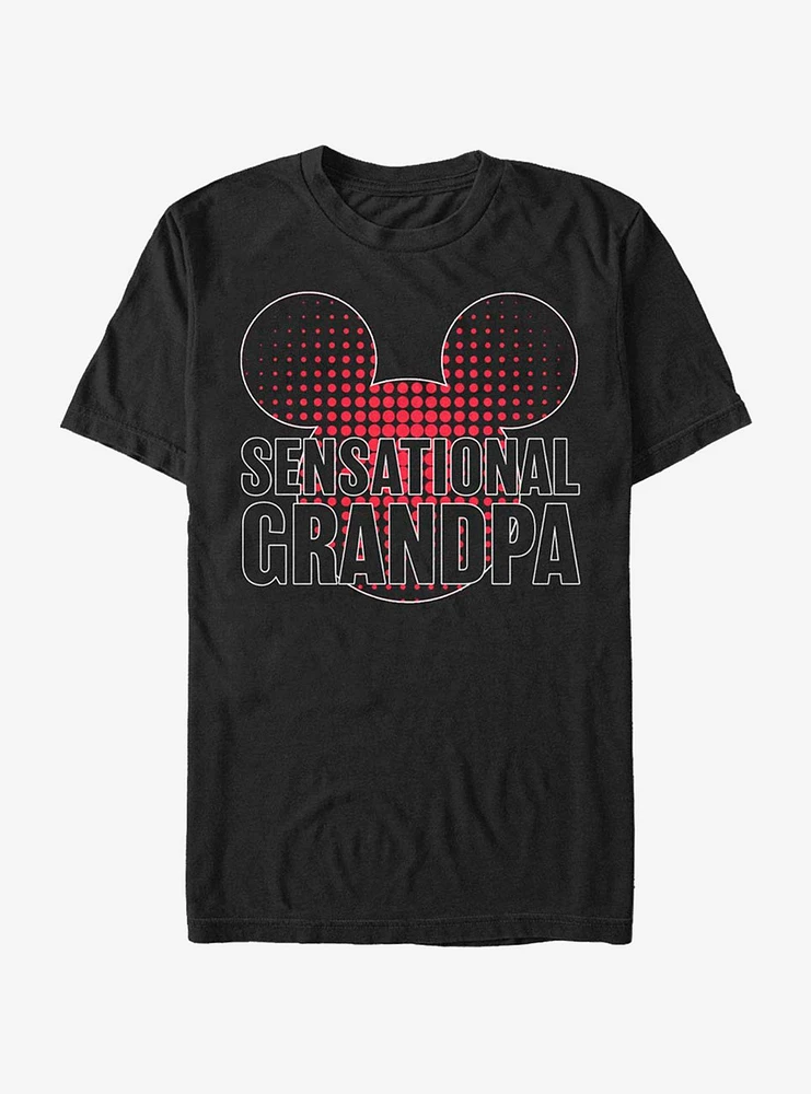 Disney Mickey Mouse Sensational Grandpa T-Shirt