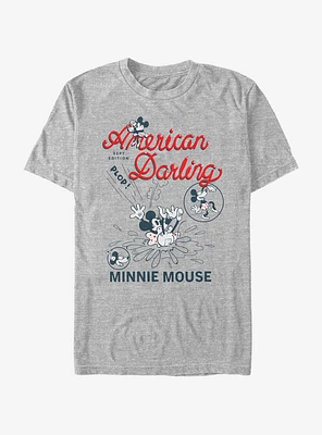 Disney Mickey Mouse Minnie Darling Comic T-Shirt