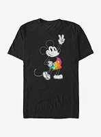 Disney Mickey Mouse Tie Dye Stroked T-Shirt