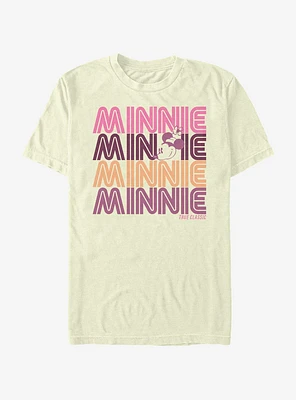 Disney Mickey Mouse Retro Stack Minnie T-Shirt