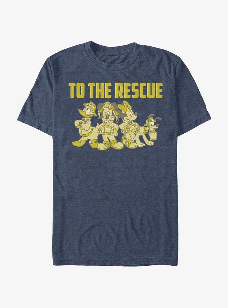 Disney Mickey Mouse Thanks Firefighters T-Shirt