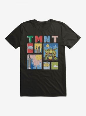 Teenage Mutant Ninja Turtles City Collage T-Shirt