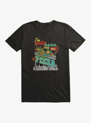 Teenage Mutant Ninja Turtles Only Here For The Pizza T-Shirt