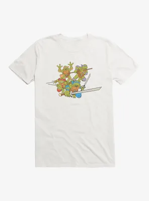 Teenage Mutant Ninja Turtles Working Together T-Shirt