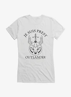 Outlander Crest Logo Girls T-Shirt