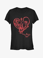 Disney Aladdin You Wish Jafar Girls T-Shirt