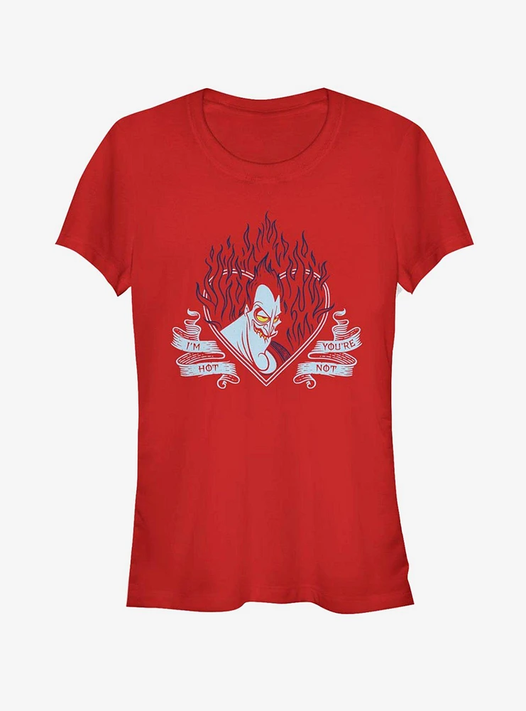 Disney Hercules Hades I'm Hot You're Not Girls T-Shirt