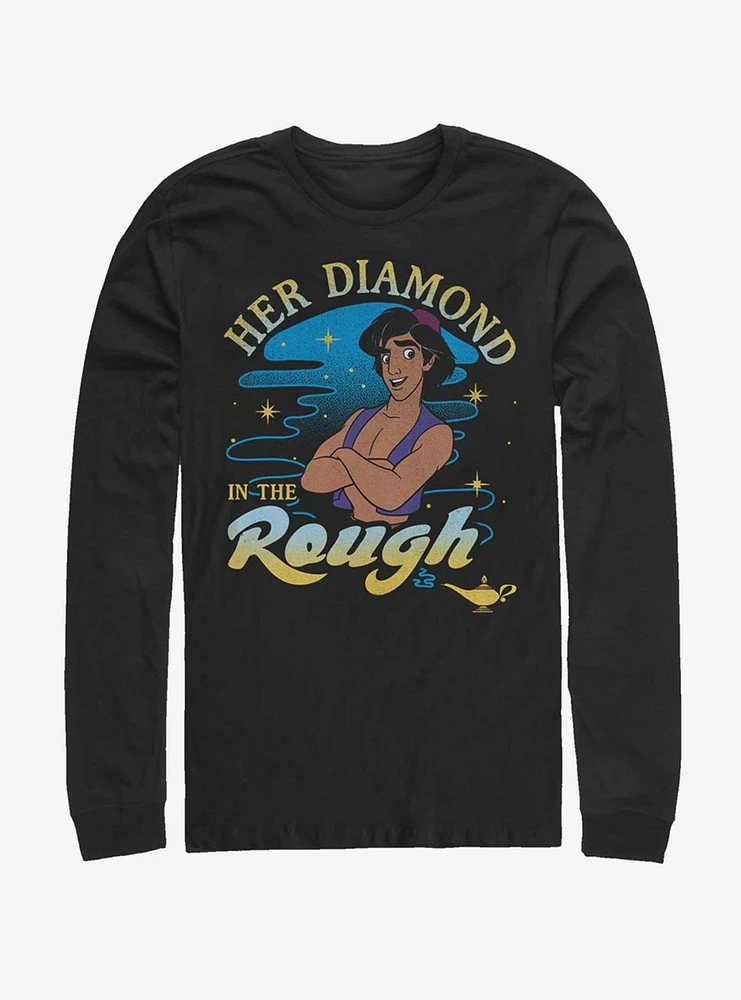 Disney Aladdin Diamond The Rough Long-Sleeve T-Shirt