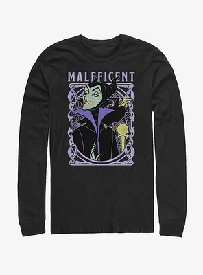 Disney Sleeping Beauty Maleficent Color Long-Sleeve T-Shirt