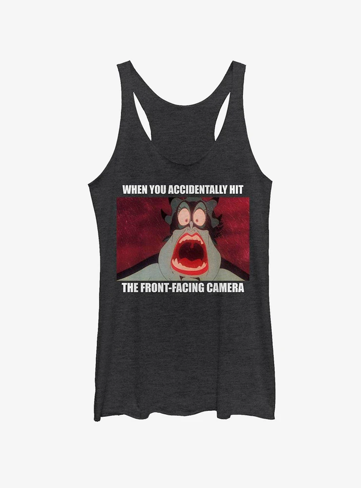 Disney The Little Mermaid Ursula Camera Meme Girls Tank