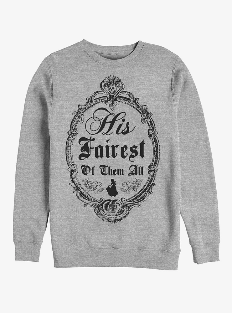 Disney Snow White His Fairest Crew Sweatshirt