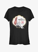 Disney The Little Mermaid Anniversary Logo Girls T-Shirt