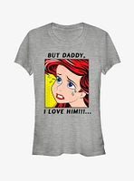 Disney The Little Mermaid Crybaby Ariel Zoom Girls T-Shirt