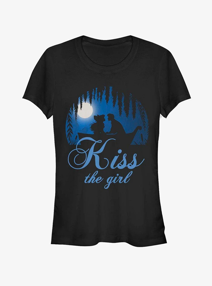 Disney The Little Mermaid Kiss Girl Vignette Girls T-Shirt