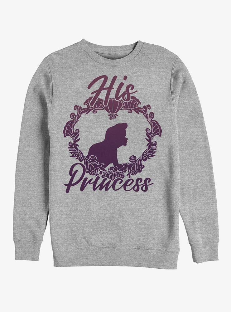 Disney The Little Mermaid His Princess Crew Sweatshirt