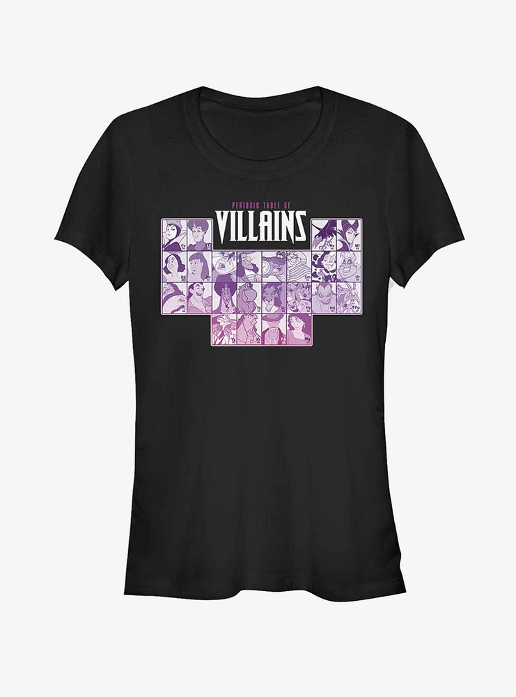 Disney Villains Periodic Girls T-Shirt