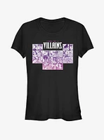 Disney Villains Periodic Girls T-Shirt