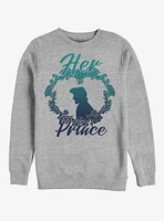 Disney The Little Mermaid Her Prince Crew Sweatshirt