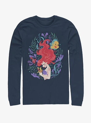 Disney The Little Mermaid Sea Plants Long-Sleeve T-Shirt