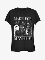 Disney Villains Made For Mayhem Girls T-Shirt