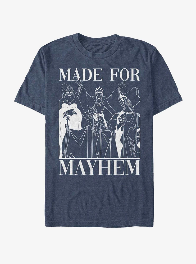 Disney Villains Made For Mayhem T-Shirt