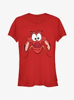 Disney Mulan Big Face Mushu Girls T-Shirt