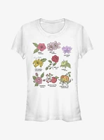 Disney Princess Flowers Girls T-Shirt