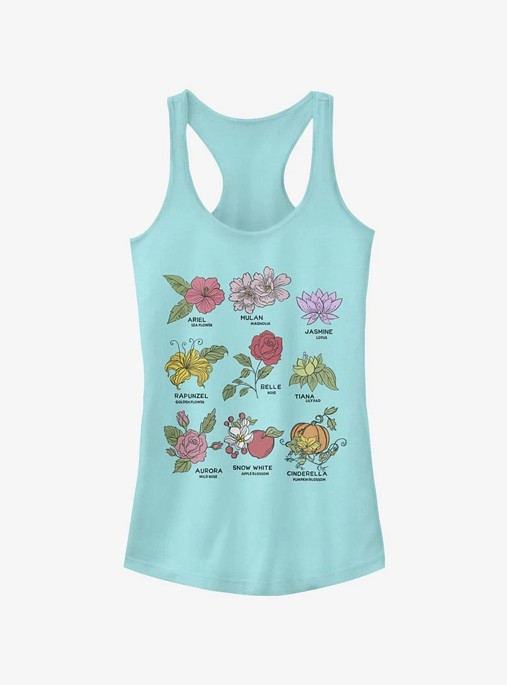 Disney Princess Flowers Girls Tank