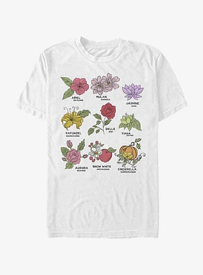 Disney Princess Flowers T-Shirt