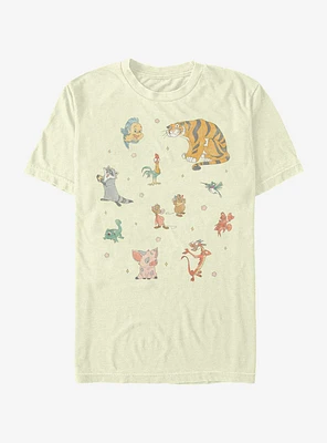 Disney Princess Sidekick Doodle T-Shirt